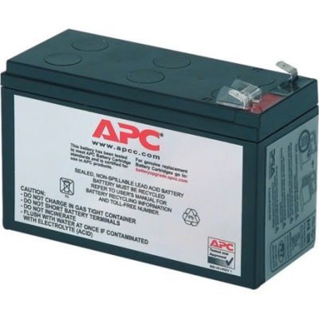 APC UPS Battery, Back-UPS BH/BK Models, 12V DC, 7 Ah, Connectors RBC2
